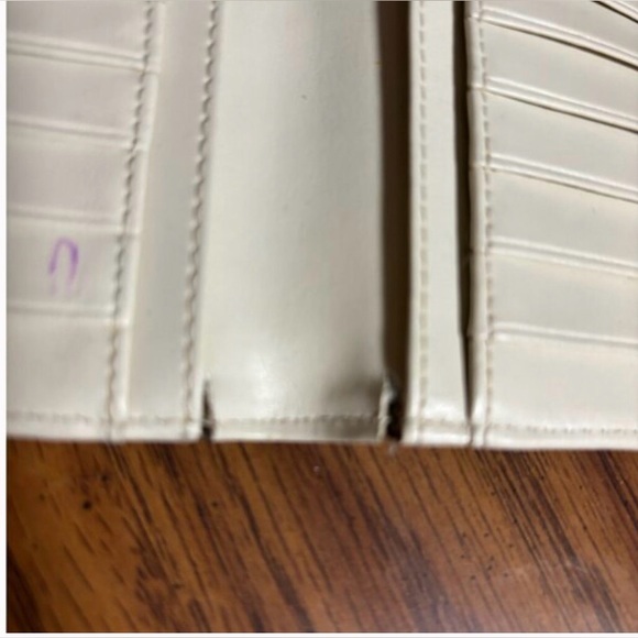 Kate Spade Black Floral Embossed Wallet - Picture 5 of 7